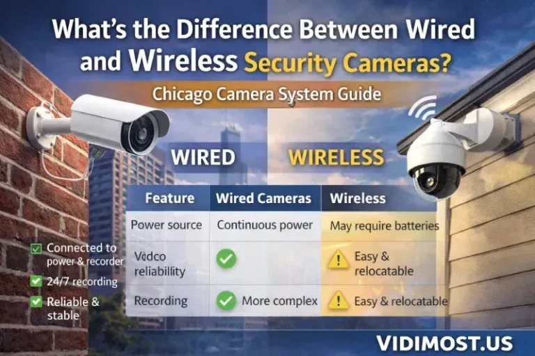 What’s the Difference Between Wired and Wireless Security Cameras?