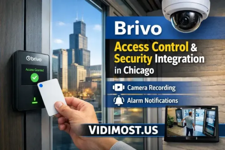 Can Brivo Access Control Integrate with Security Cameras? — by Vidimost LLC Chicago security installer