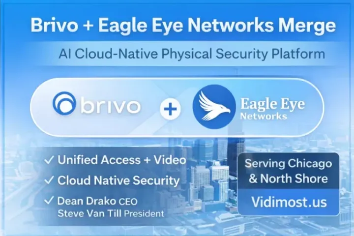 Brivo and Eagle Eye Networks Merge: What It Means for Chicago Security Systems — by Vidimost LLC Chicago security installer