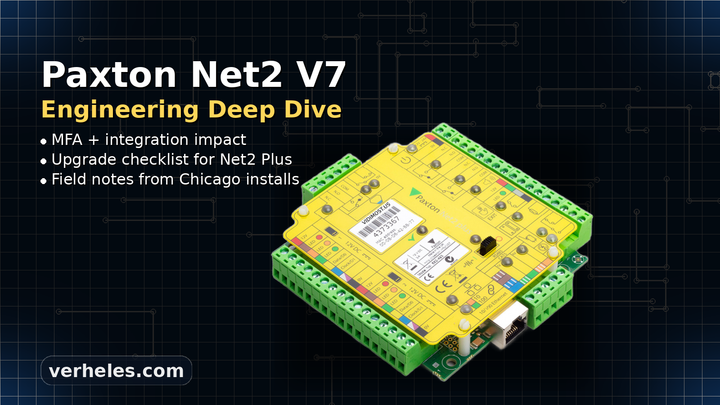Paxton Net2 v7: An Engineer’s Deep Dive into Upgrades, Dead Batteries, and "Daisy Chains"