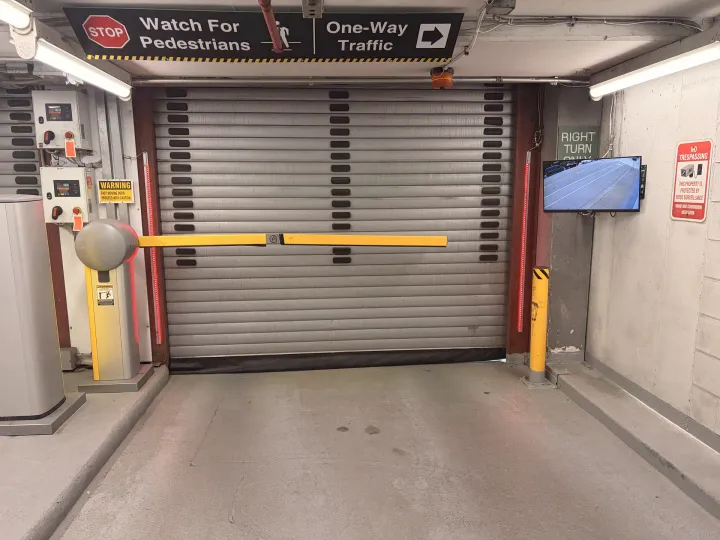 Live Camera Monitor at Garage Exits: A Chicago Condo Fix